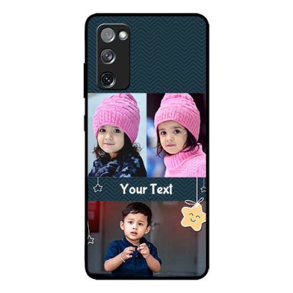 Galaxy S20 FE 5G Custom Glass Mobile Case  - Hanging Stars Design