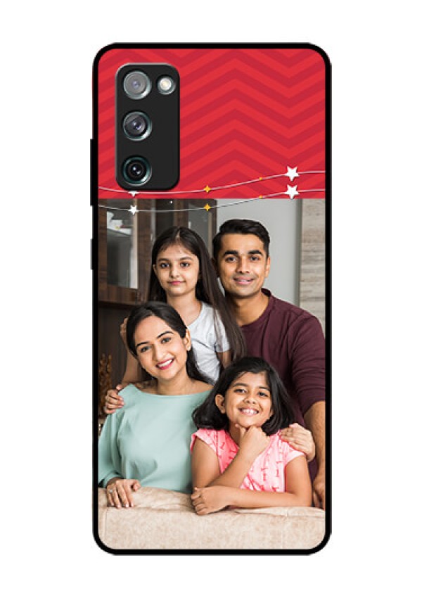 Galaxy S20 FE 5G Personalized Glass Phone Case  - Happy Family Design