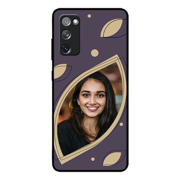Galaxy S20 Fe 5G Custom Glass Mobile Case - Falling Leaf Design