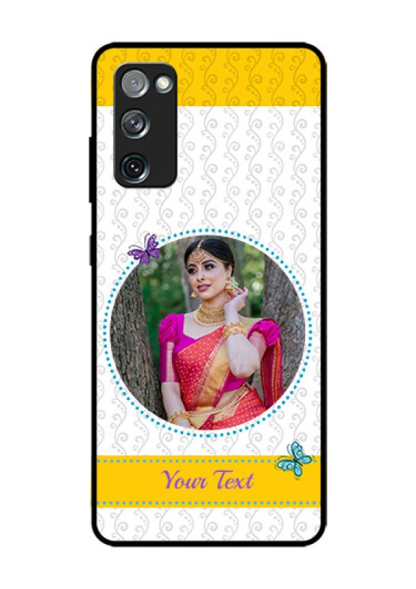 Galaxy S20 Fe Custom Glass Mobile Case  - Girls Premium Case Design