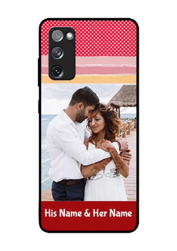 Galaxy S20 Fe Custom Glass Mobile Case  - Premium Case Design