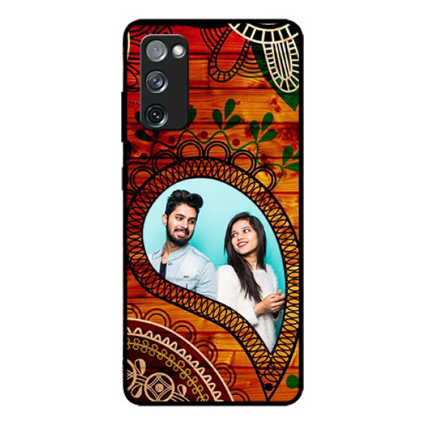 Galaxy S20 Fe Personalized Glass Phone Case  - Abstract Colorful Design