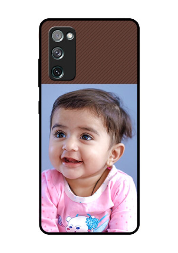 Galaxy S20 Fe Custom Glass Mobile Case  - Elegant Case Design
