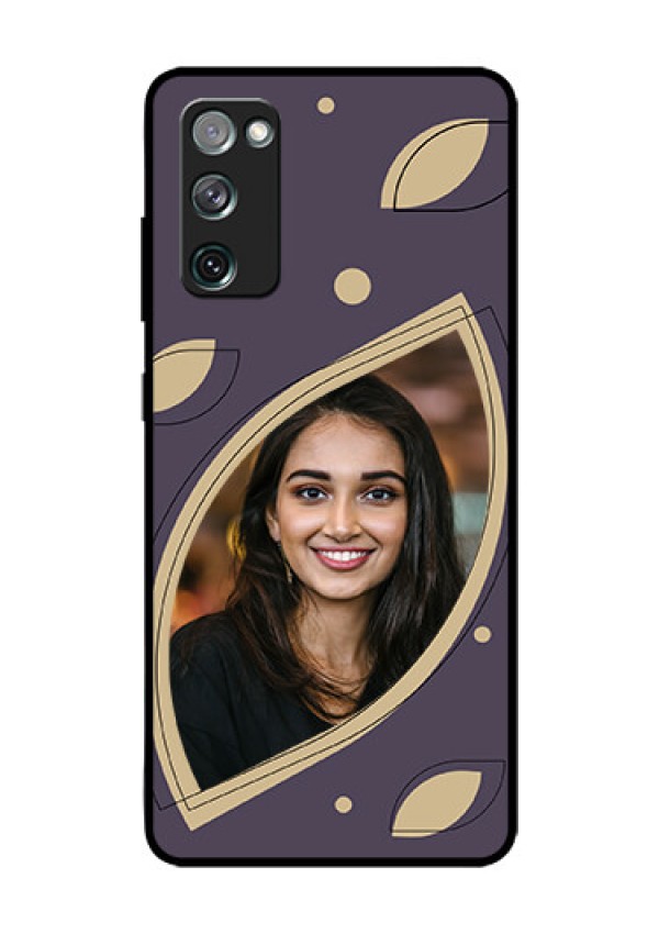 Galaxy S20 FE Custom Glass Mobile Case - Falling Leaf Design