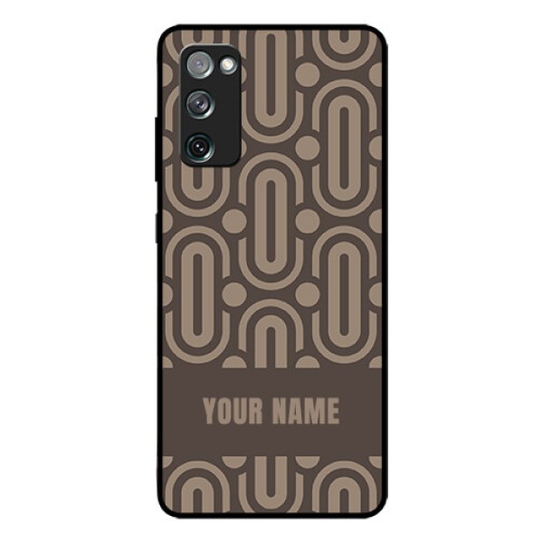 Galaxy S20 FE Custom Glass Phone Case - Captivating Zero Pattern Design Galaxy S20 FE Custom Glass Phone Case - Captivating Zero Pattern Design