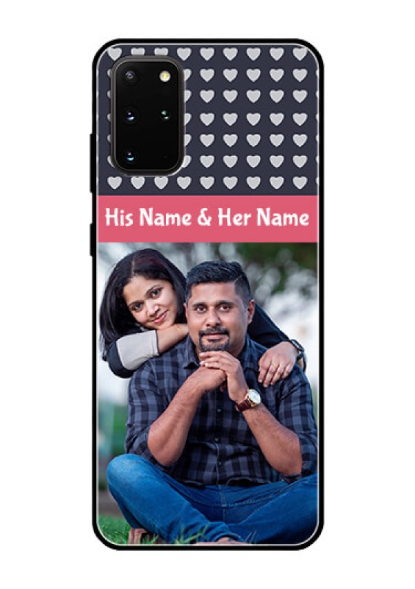 Galaxy S20 Plus Custom Glass Mobile Case  - Love Symbols Design