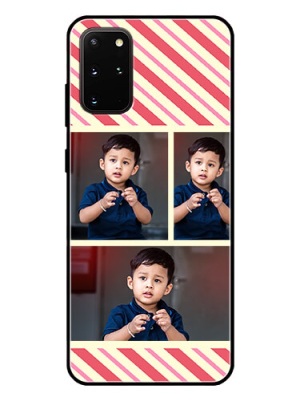 Custom Galaxy S20 Plus Personalized Glass Phone Case  - Picture Upload Mobile Case Design