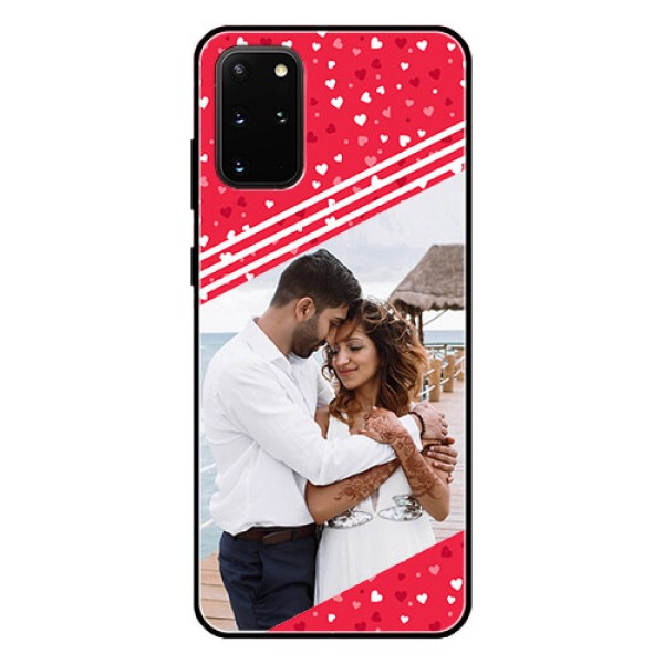Galaxy S20 Plus Custom Glass Mobile Case - Valentines Gift Design Galaxy S20 Plus Custom Glass Mobile Case - Valentines Gift Design