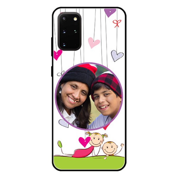 Galaxy S20 Plus Photo Printing on Glass Case  - Cute Kids Phone Case Design