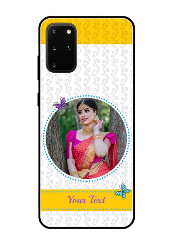 Galaxy S20 Plus Custom Glass Mobile Case  - Girls Premium Case Design