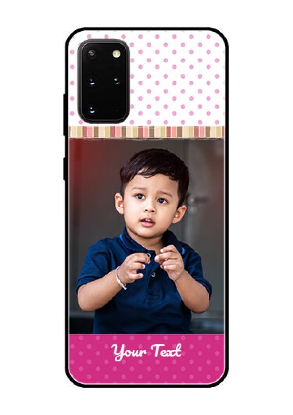Galaxy S20 Plus Photo Printing on Glass Case  - Cute Girls Cover Design