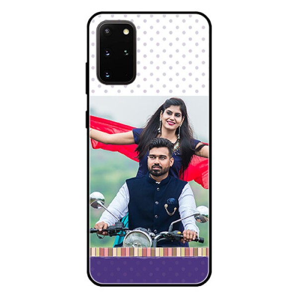 Galaxy S20 Plus Photo Printing on Glass Case  - Cute Family Design