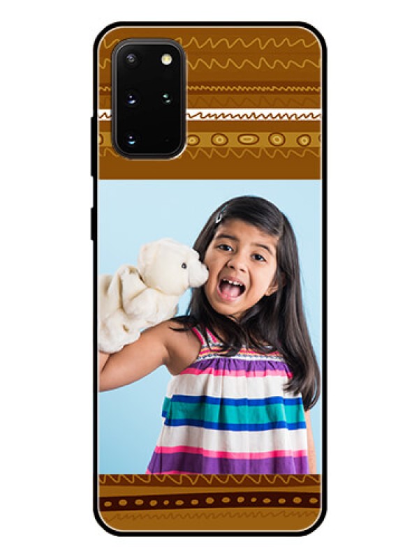 Custom Galaxy S20 Plus Custom Glass Phone Case  - Friends Picture Upload Design 