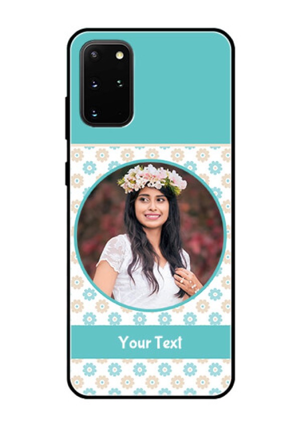 Galaxy S20 Plus Custom Glass Mobile Case  - Beautiful Flowers Design