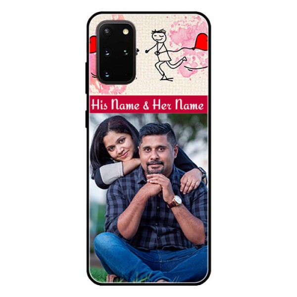 Galaxy S20 Plus Photo Printing on Glass Case  - You and Me Case Design
