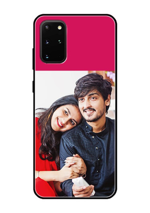 Galaxy S20 Plus Custom Glass Mobile Case  - Anniversary Cover Design