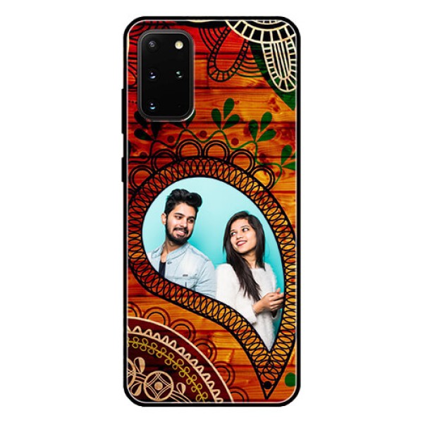 Galaxy S20 Plus Personalized Glass Phone Case  - Abstract Colorful Design