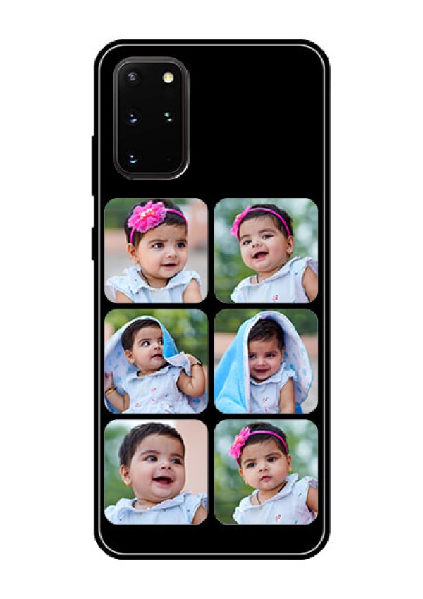 Galaxy S20 Plus Photo Printing on Glass Case  - Multiple Pictures Design