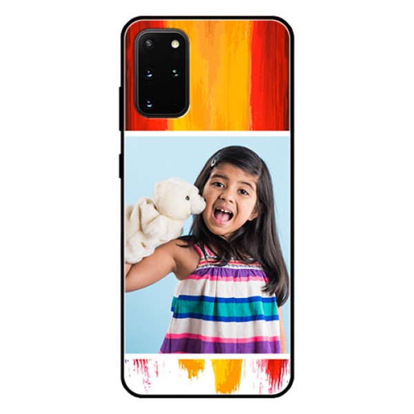 Galaxy S20 Plus Personalized Glass Phone Case  - Multi Color Design