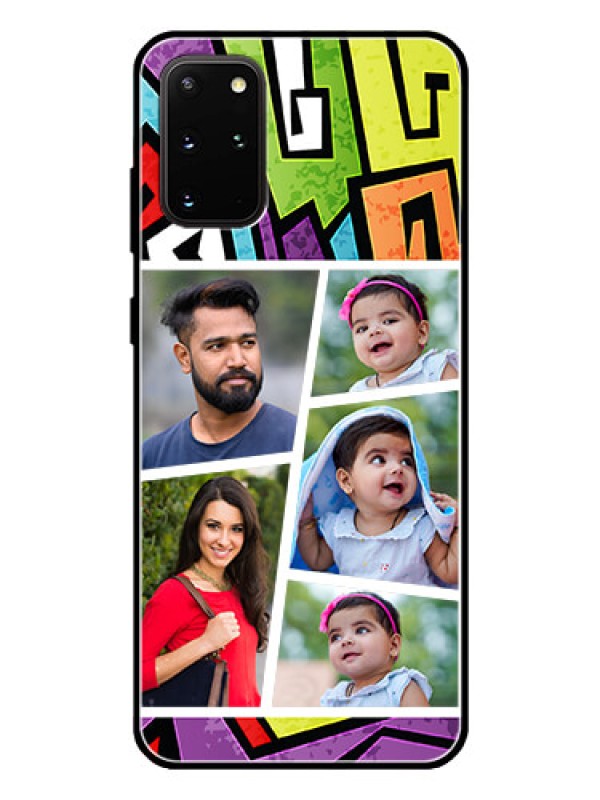 Custom Galaxy S20 Plus Custom Glass Phone Case  - Graffiti pattern Design
