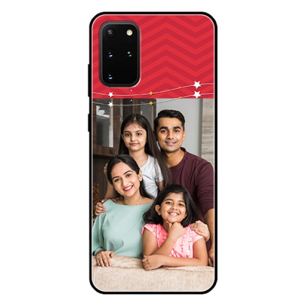 Galaxy S20 Plus Personalized Glass Phone Case  - Happy Family Design
