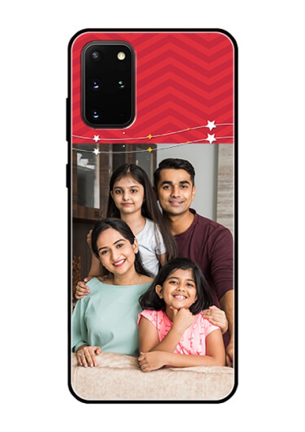 Galaxy S20 Plus Personalized Glass Phone Case  - Happy Family Design