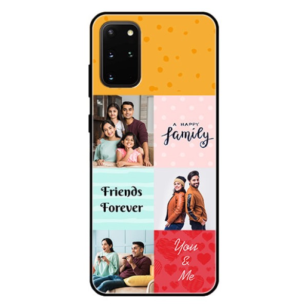 Galaxy S20 Plus Personalized Glass Phone Case - Images with Quotes Design Galaxy S20 Plus Personalized Glass Phone Case - Images with Quotes Design