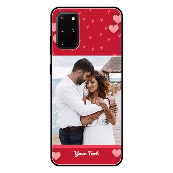 Galaxy S20 Plus Custom Glass Phone Case  - Valentines Day Design