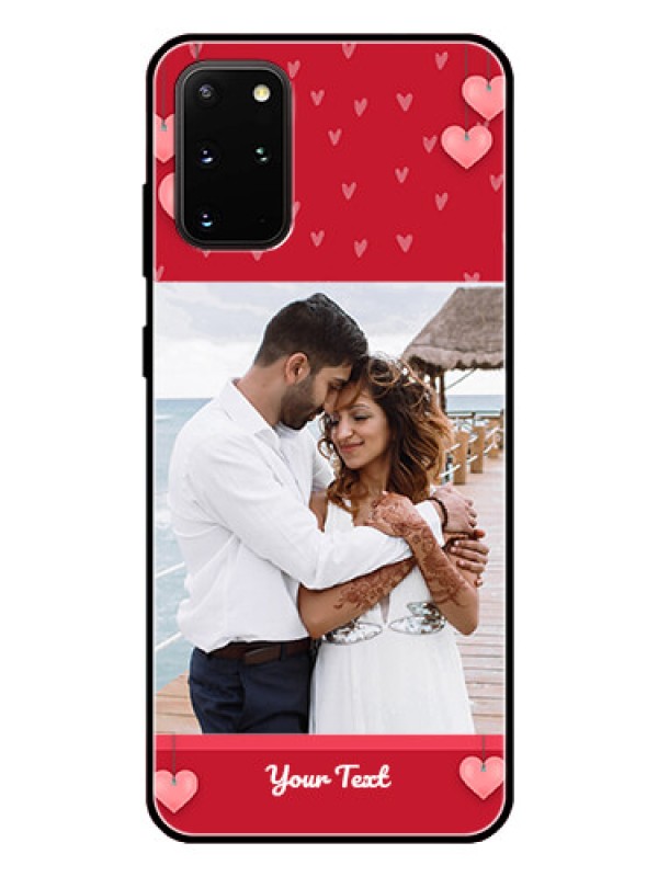 Custom Galaxy S20 Plus Custom Glass Phone Case  - Valentines Day Design
