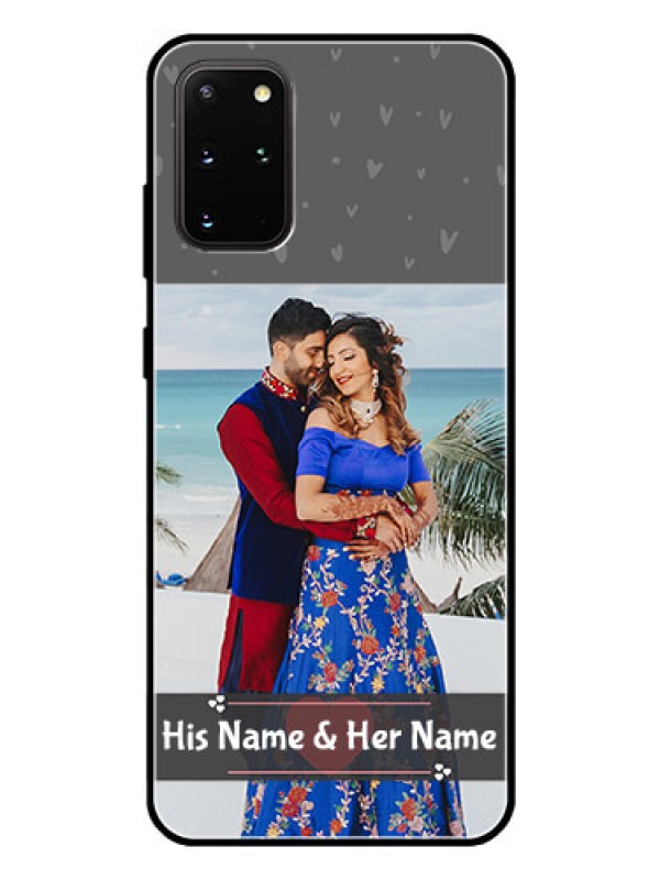 Custom Galaxy S20 Plus Custom Glass Mobile Case  - Buy Love Design with Photo Online
