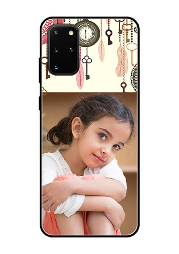 Galaxy S20 Plus Custom Glass Mobile Case  - Boho Style Design