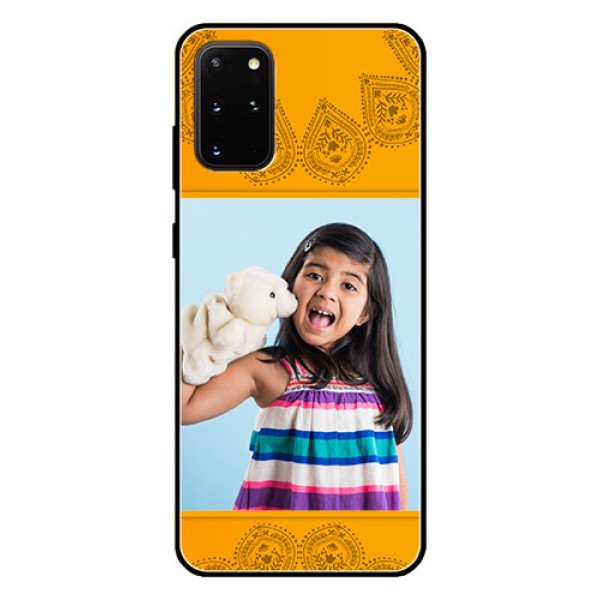 Galaxy S20 Plus Personalized Glass Phone Case - Photo Wedding Design Galaxy S20 Plus Personalized Glass Phone Case - Photo Wedding Design