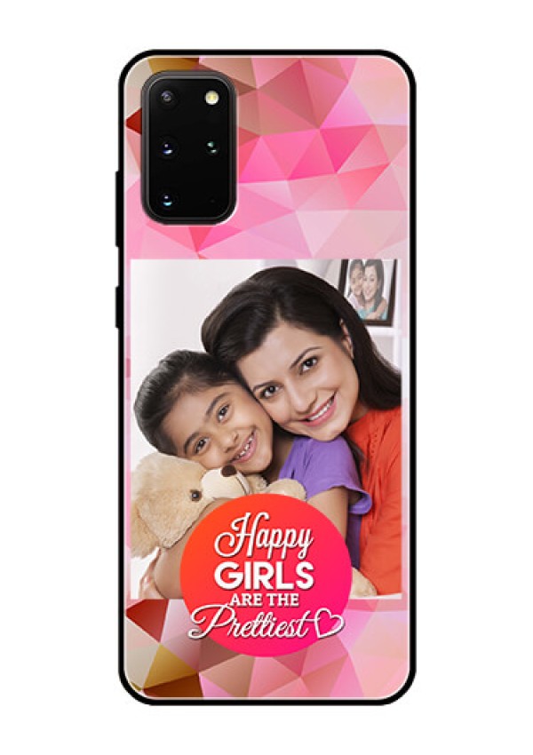 Galaxy S20 Plus Photo Printing on Glass Case  - Abstract Triangle Design