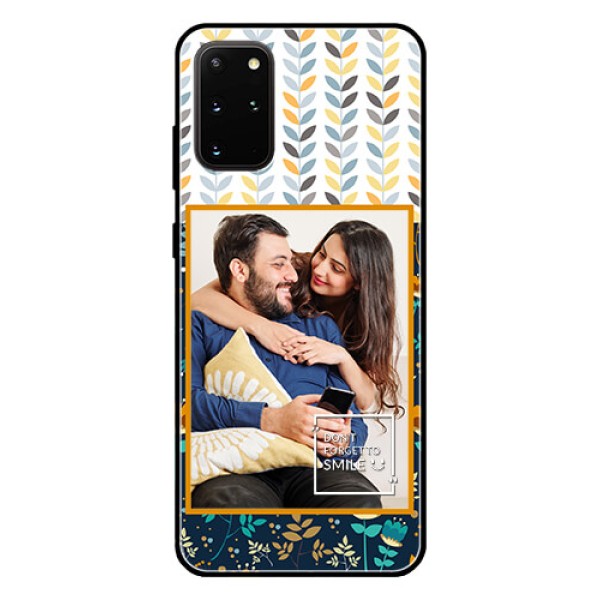 Galaxy S20 Plus Custom Glass Mobile Case - Pattern Design Galaxy S20 Plus Custom Glass Mobile Case - Pattern Design