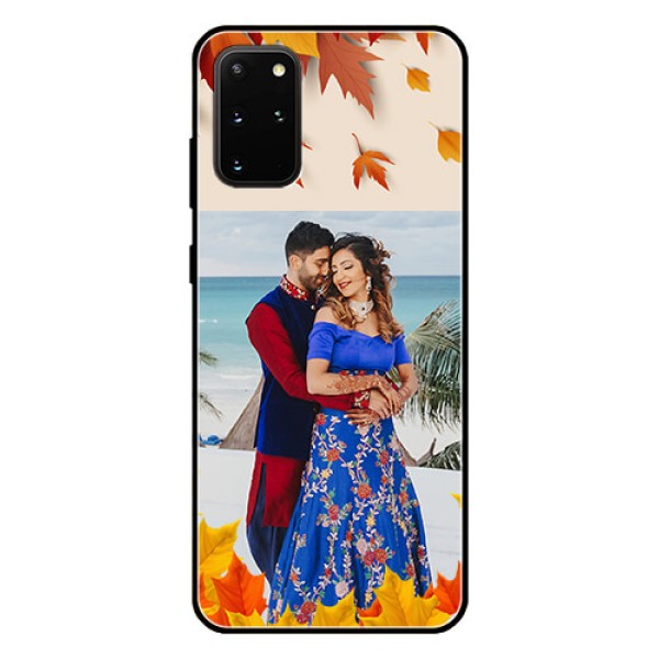 Galaxy S20 Plus Photo Printing on Glass Case - Autumn Maple Leaves Design Galaxy S20 Plus Photo Printing on Glass Case - Autumn Maple Leaves Design