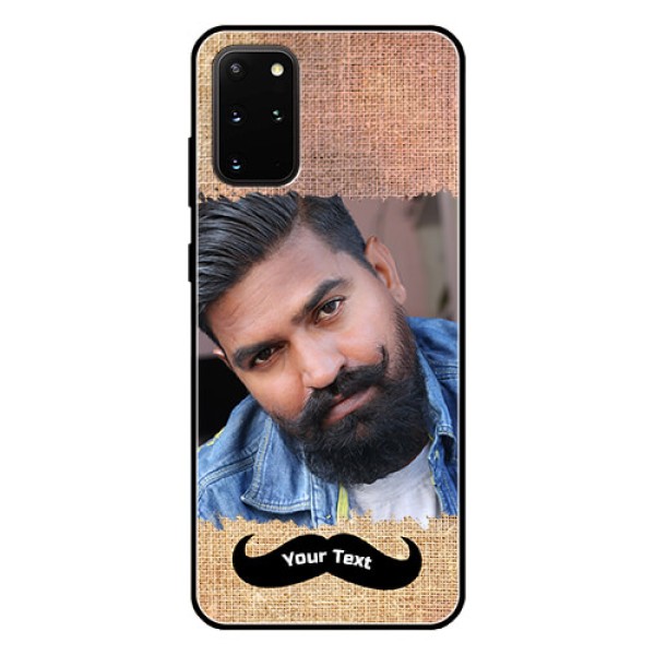 Galaxy S20 Plus Personalized Glass Phone Case - with Texture Design Galaxy S20 Plus Personalized Glass Phone Case - with Texture Design