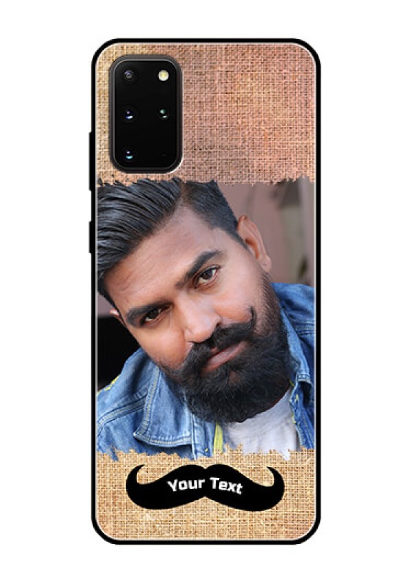 Galaxy S20 Plus Personalized Glass Phone Case  - with Texture Design