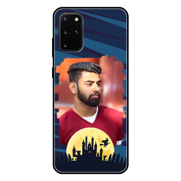 Galaxy S20 Plus Photo Printing on Glass Case - Halloween Witch Design Galaxy S20 Plus Photo Printing on Glass Case - Halloween Witch Design
