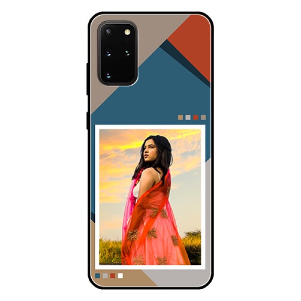 Galaxy S20 Plus Personalized Glass Phone Case - Retro color pallet Design Galaxy S20 Plus Personalized Glass Phone Case - Retro color pallet Design