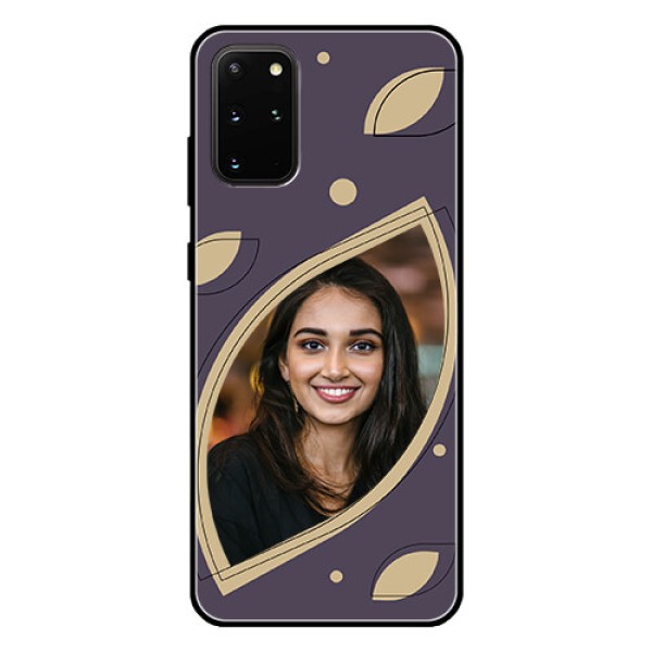 Galaxy S20 Plus Custom Glass Mobile Case - Falling Leaf Design