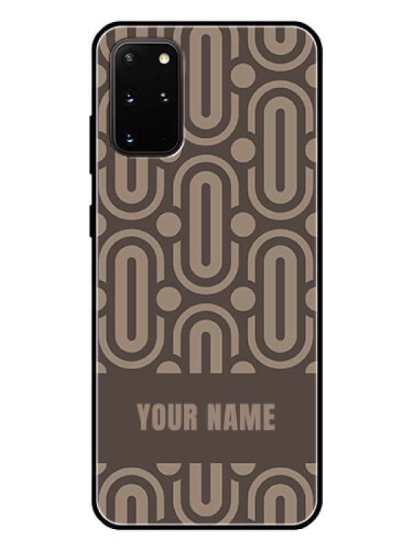 Custom Galaxy S20 Plus Custom Glass Phone Case - Captivating Zero Pattern Design