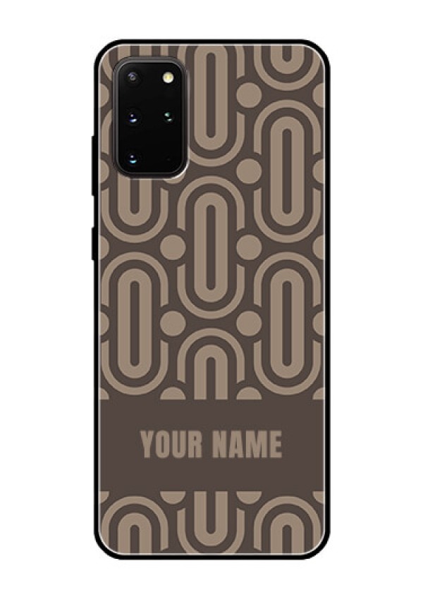 Galaxy S20 Plus Custom Glass Phone Case - Captivating Zero Pattern Design
