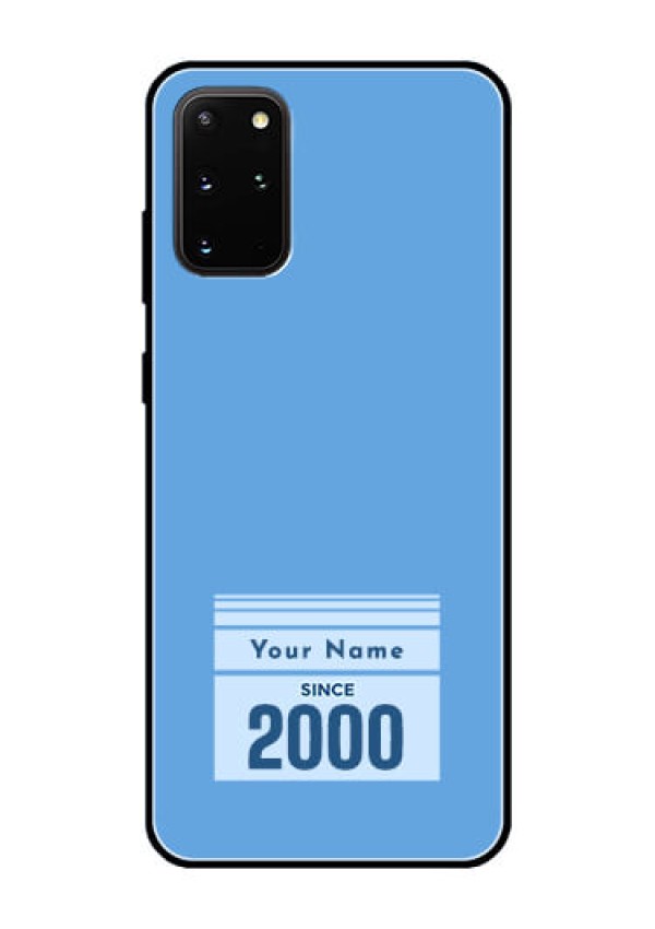 Galaxy S20 Plus Custom Glass Mobile Case - Custom Year of birth Design