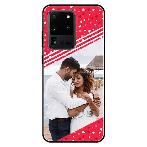 Galaxy S20 Ultra Custom Glass Mobile Case - Valentines Gift Design Galaxy S20 Ultra Custom Glass Mobile Case - Valentines Gift Design