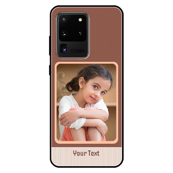 Galaxy S20 Ultra Custom Glass Phone Case - Simple Pic Upload Design Galaxy S20 Ultra Custom Glass Phone Case - Simple Pic Upload Design