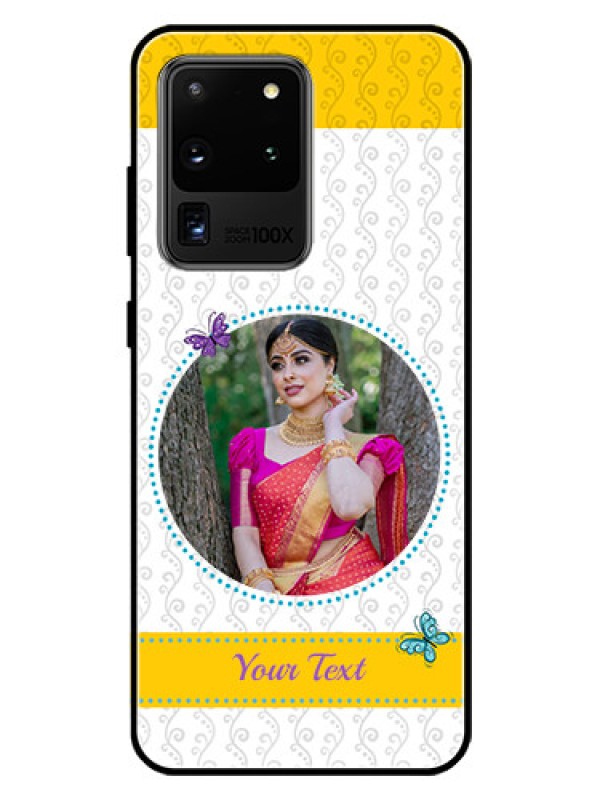 Custom Galaxy S20 Ultra Custom Glass Mobile Case  - Girls Premium Case Design