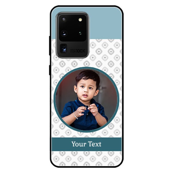 Galaxy S20 Ultra Personalized Glass Phone Case  - Premium Cover Design