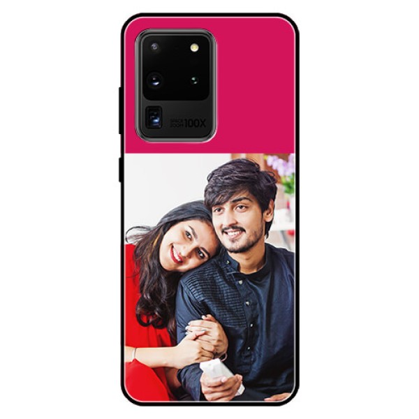 Galaxy S20 Ultra Custom Glass Mobile Case  - Anniversary Cover Design