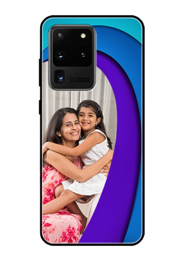 Galaxy S20 Ultra Photo Printing on Glass Case  - Simple Pattern Design