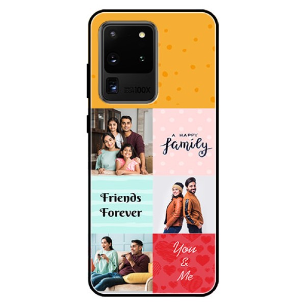 Galaxy S20 Ultra Personalized Glass Phone Case - Images with Quotes Design Galaxy S20 Ultra Personalized Glass Phone Case - Images with Quotes Design